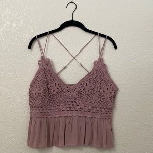 Aeropostale purple tank